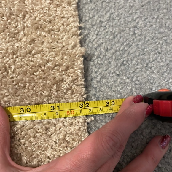 3 piece bath rug set, linen color - Picture 6 of 7